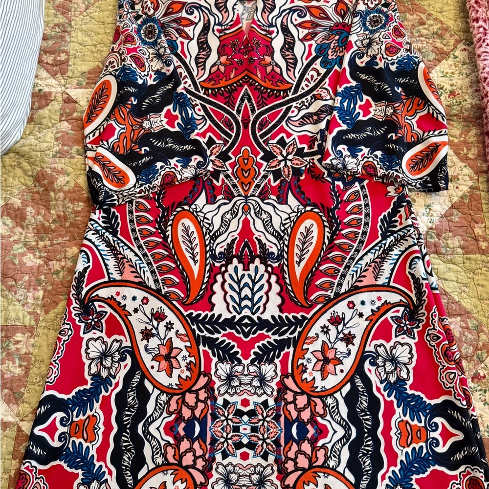 Colorful Asymmetrical Dress